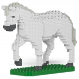 Jekca - Horse 02-M02 - Big - Lego - Scultura - Costruzione - 4D - Animali di Mattoncini - Toys