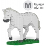 Jekca - Horse 02-M02 - Big - Lego - Scultura - Costruzione - 4D - Animali di Mattoncini - Toys