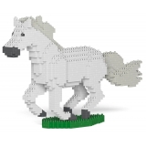 Jekca - Horse 01-M02 - Big - Lego - Scultura - Costruzione - 4D - Animali di Mattoncini - Toys