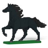 Jekca - Horse 04-M03 - Big - Lego - Scultura - Costruzione - 4D - Animali di Mattoncini - Toys