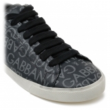 Dolce & Gabbana - Dark Grey and Light Grey Portofino Sneakers - Dolce & Gabbana Exclusive Luxury Collection