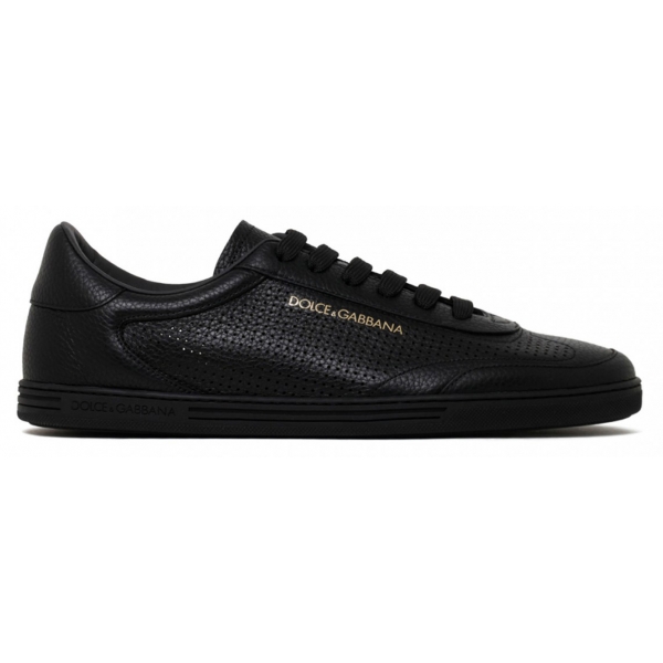 Dolce & Gabbana - Black Saint Tropez Sneakers - Dolce & Gabbana Exclusive Luxury Collection