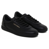 Dolce & Gabbana - Black Saint Tropez Sneakers - Dolce & Gabbana Exclusive Luxury Collection