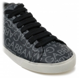 Dolce & Gabbana - Dark Grey and Light Grey Portofino Sneakers - Dolce & Gabbana Exclusive Luxury Collection