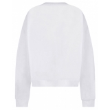 Dolce & Gabbana - White Sweatshirt - Dolce & Gabbana Exclusive Luxury Collection