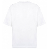 Dolce & Gabbana - White Navy Print Short Sleeve T-Shirt - Dolce & Gabbana Exclusive Luxury Collection