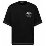 Dolce & Gabbana - Black Embroidered Logo T-Shirt - Dolce & Gabbana Exclusive Luxury Collection