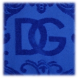 Dolce & Gabbana - Accappatoio in Cotone Blu - Dolce & Gabbana Exclusive Luxury Collection