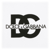 Dolce & Gabbana - T-Shirt con Stampa DG in Cotone Bianco con Logo - Dolce & Gabbana Exclusive Luxury Collection