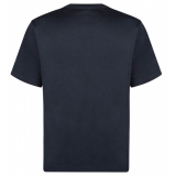 Dolce & Gabbana - Dark Blue Navy Print T-Shirt - Dolce & Gabbana Exclusive Luxury Collection