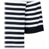 Dolce & Gabbana - Blue and White Striped Polo Shirt - Dolce & Gabbana Exclusive Luxury Collection