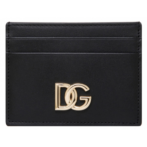 Dolce & Gabbana - Black DG Logo Cardholder - Dolce & Gabbana Exclusive Luxury Collection