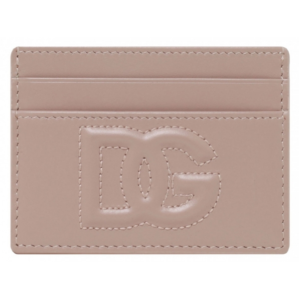 Dolce & Gabbana - Blush Logo Card Holder - Dolce & Gabbana Exclusive Luxury Collection