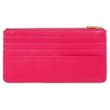 Dolce & Gabbana - Pink Logo Plaque Wallet - Dolce & Gabbana Exclusive Luxury Collection