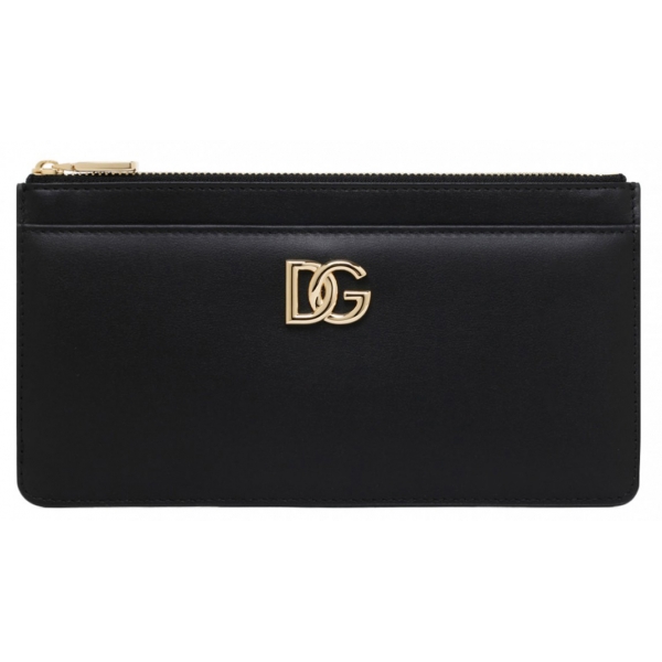 Dolce & Gabbana - Black DG Logo Cardholder - Dolce & Gabbana Exclusive Luxury Collection