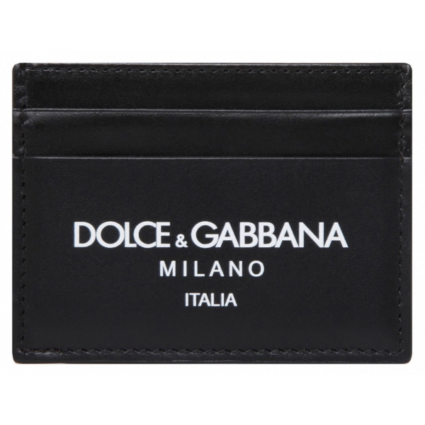 Dolce & Gabbana - Black Logo Cardholder - Dolce & Gabbana Exclusive Luxury Collection