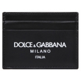 Dolce & Gabbana - Portacarte con Logo Nero - Dolce & Gabbana Exclusive Luxury Collection