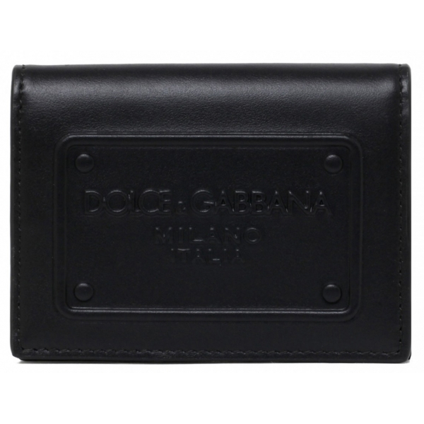 Dolce & Gabbana - Porta Carte Nero - Dolce & Gabbana Exclusive Luxury Collection