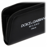 Dolce & Gabbana - Black Logo Print Wallet - Dolce & Gabbana Exclusive Luxury Collection