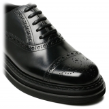 Dolce & Gabbana - Scarpe Derby Francesina Nere - Dolce & Gabbana Exclusive Luxury Collection