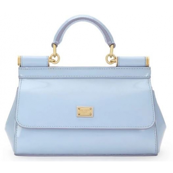 Dolce & Gabbana - Borsa a Mano Azzurra - Dolce & Gabbana Exclusive Luxury Collection