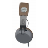 Skullcandy - Grind - Gray / Plaid - On-Ear Headphones with Microphone