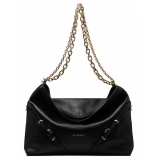 Givenchy - Black Medium Voyou Shoulder Bag - Givenchy Exclusive Luxury Collection