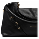 Givenchy - Black Medium Voyou Shoulder Bag - Givenchy Exclusive Luxury Collection