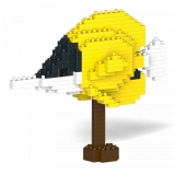 Jekca - Forceps Butterflyfish 01 - Big - Lego - Sculpture - Construction - 4D - Brick Animals - Toys