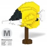 Jekca - Forceps Butterflyfish 01 - Big - Lego - Sculpture - Construction - 4D - Brick Animals - Toys