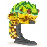 Jekca - Chameleon 01S - Lego - Sculpture - Construction - 4D - Brick Animals - Toys