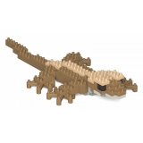 Jekca - Crested Gecko 01 - Big - Lego - Scultura - Costruzione - 4D - Animali di Mattoncini - Toys