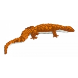 Jekca - Red Ackie 01 - Big - Lego - Scultura - Costruzione - 4D - Animali di Mattoncini - Toys