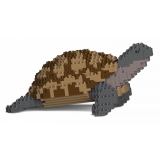 Jekca - Greek Tortoise 01 - Big - Lego - Sculpture - Construction - 4D - Brick Animals - Toys