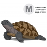 Jekca - Greek Tortoise 01 - Big - Lego - Scultura - Costruzione - 4D - Animali di Mattoncini - Toys