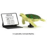 Jekca - Sea Turtle 01-M02 - Big - Lego - Scultura - Costruzione - 4D - Animali di Mattoncini - Toys