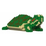 Jekca - Red-Eared Slider 01 - Big - Lego - Sculpture - Construction - 4D - Brick Animals - Toys