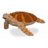 Jekca - Sea Turtle 01-M01 - Big - Lego - Scultura - Costruzione - 4D - Animali di Mattoncini - Toys