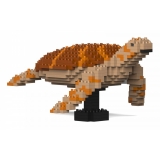 Jekca - Sea Turtle 01-M01 - Big - Lego - Sculpture - Construction - 4D - Brick Animals - Toys