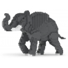 Jekca - Elephant 01 - Big - Lego - Sculpture - Construction - 4D - Brick Animals - Toys