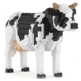 Jekca - Dairy Cow 01 - Big - Lego - Scultura - Costruzione - 4D - Animali di Mattoncini - Toys