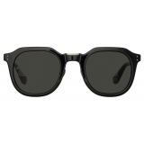 Linda Farrow - Fletcher Angular Sunglasses in Black and Grey - LFL1103C13SUN - Linda Farrow Eyewear