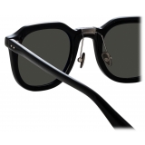 Linda Farrow - Fletcher Angular Sunglasses in Black and Grey - LFL1103C13SUN - Linda Farrow Eyewear