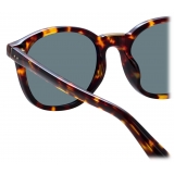 Linda Farrow - Occhiali da Sole Powell D-Frame in Tartaruga - LFL1480C5SUN - Linda Farrow Eyewear