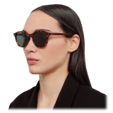 Linda Farrow - Powell D-Frame Sunglasses in Tortoiseshell - LFL1480C5SUN - Linda Farrow Eyewear