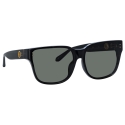 Linda Farrow - Rui Oversize Sunglasses in Black - LFL1467C1SUN - Linda Farrow Eyewear