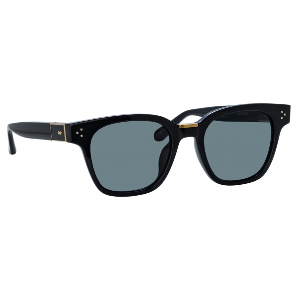 Linda Farrow - Sanchez D-Frame Sunglasses in Black - LFL1481C4SUN - Linda Farrow Eyewear