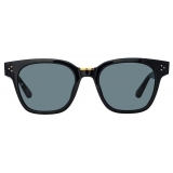 Linda Farrow - Sanchez D-Frame Sunglasses in Black - LFL1481C4SUN - Linda Farrow Eyewear