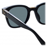 Linda Farrow - Occhiali da Sole Sanchez D-Frame in Nero - LFL1481C4SUN - Linda Farrow Eyewear