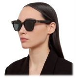 Linda Farrow - Sanchez D-Frame Sunglasses in Black - LFL1481C4SUN - Linda Farrow Eyewear